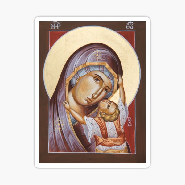 Theotokos Kardiotissa Sticker