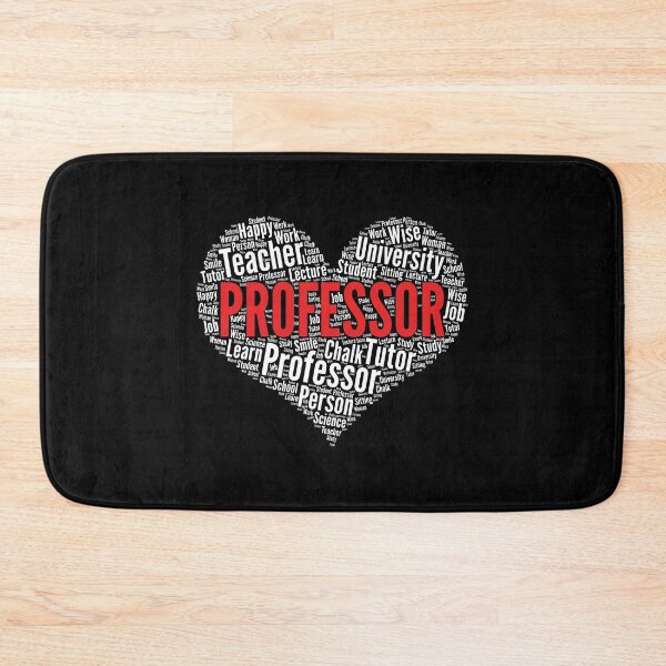 Item preview, Professor Heart Shape Word Cloud Design graphic designed and sold by theodoros20.