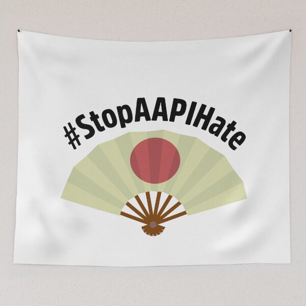 Item preview, Stop AAPI Hate Stop Discrimination All Lives Matter designed and sold by StickerbashCo.