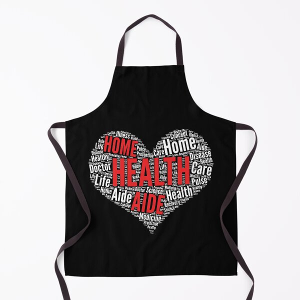 Item preview, Home Health Aide Heart Shape Word Cloud Design design designed and sold by theodoros20.
