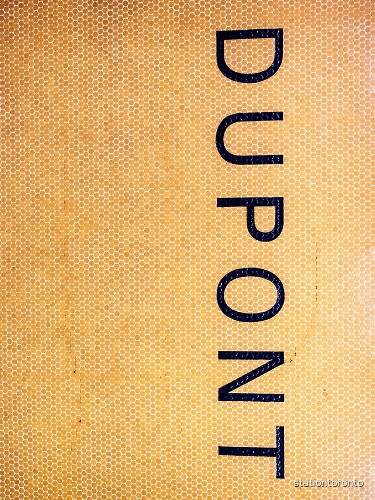 Dupont Toronto Subway Station Sign by stationtoronto