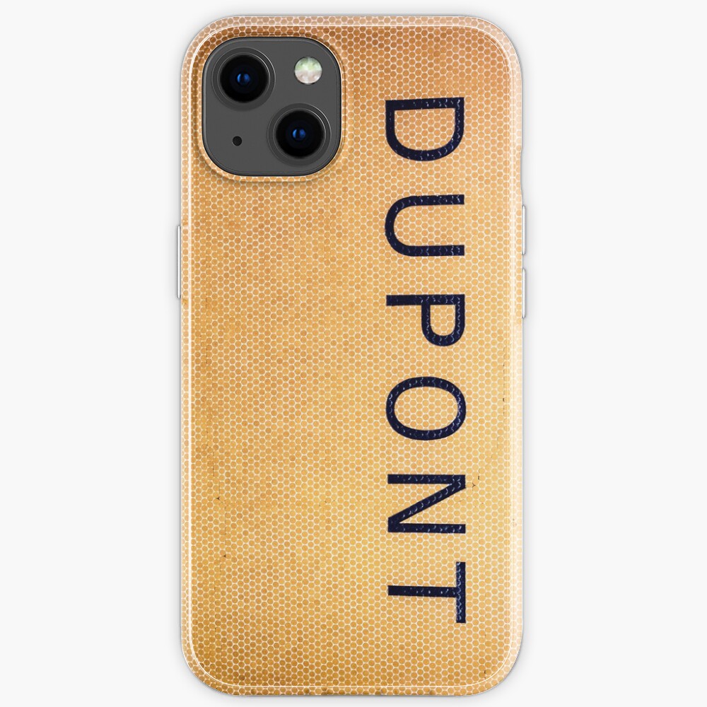 Dupont Toronto Subway Station Sign iPhone Case