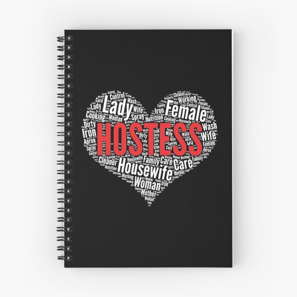 Item preview, Hostess Heart Shape Word Cloud Design graphic designed and sold by theodoros20.