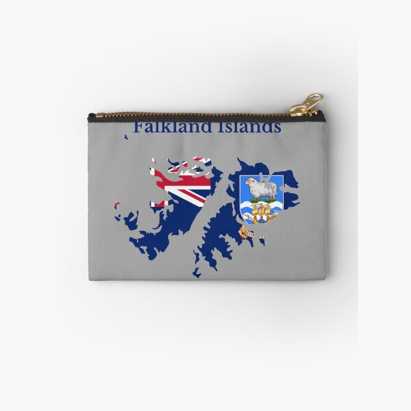 Item preview, Falkland Islands Map Flag, British Overseas Territory designed and sold by marosharaf.