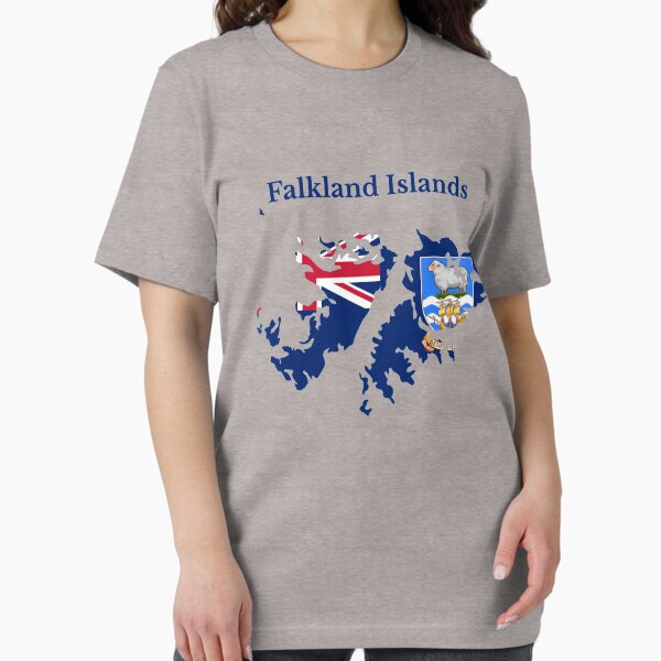 Aperçu de l'œuvre Carte et drapeau des îles Falkland, territoire britannique d'outre-mer créée et vendue par marosharaf.