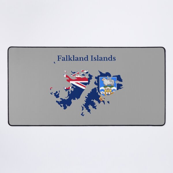 Item preview, Falkland Islands Map Flag, British Overseas Territory designed and sold by marosharaf.