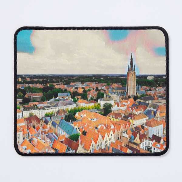 Item preview, Bruges Skyline designed and sold by Sofia-Draws.