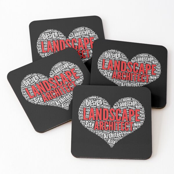 Item preview, Landscape Architect Heart Shape Word Cloud Architecture print designed and sold by theodoros20.