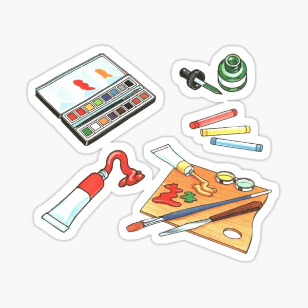Item preview, Art Student Sticker Pack designed and sold by elevens.