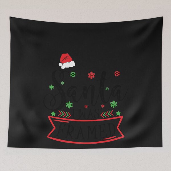 Item preview, Dear Santa I Was Framed Funny Christmas Tee For Women Man designed and sold by ACHRAF877.