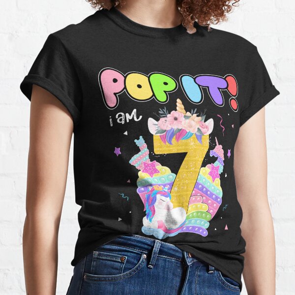 Unicorn 7th Birthday Shirt, Gift for 7 year old girl, Seventh Birthday –  Things Very Special