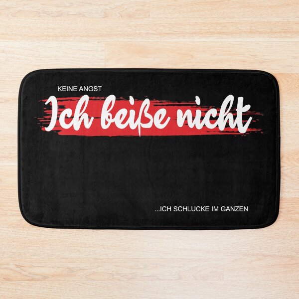 Item preview, Ich beiße nicht, ich schlucke im Ganzen. Witziger frecher Spruch. T-Shirt designed and sold by silentcolors.