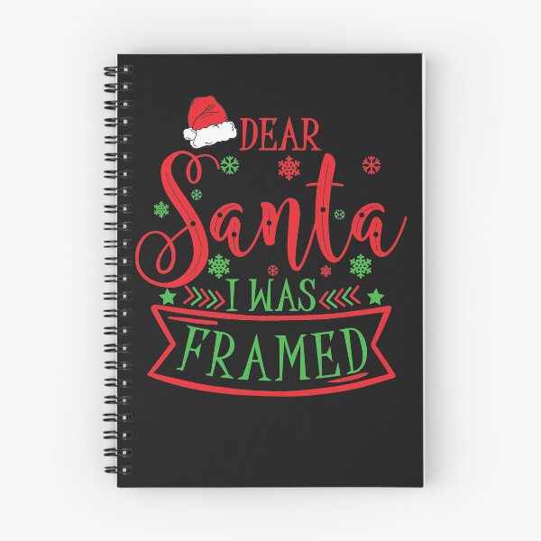 Item preview, Dear Santa I Was Framed Funny Christmas Tee For Women Man designed and sold by ACHRAF877.