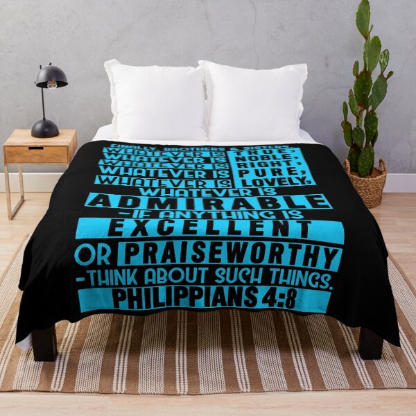 Item preview, Philippians 4:8 designed and sold by plushism.
