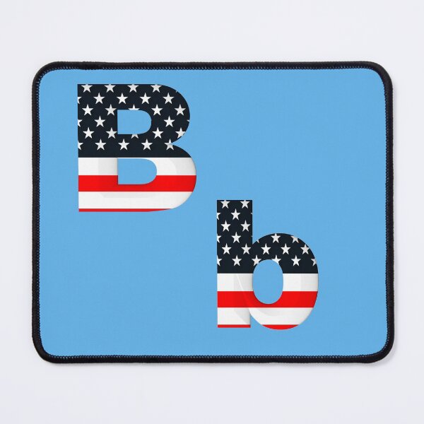 Item preview, alphabet USA B designed and sold by mostheristore.