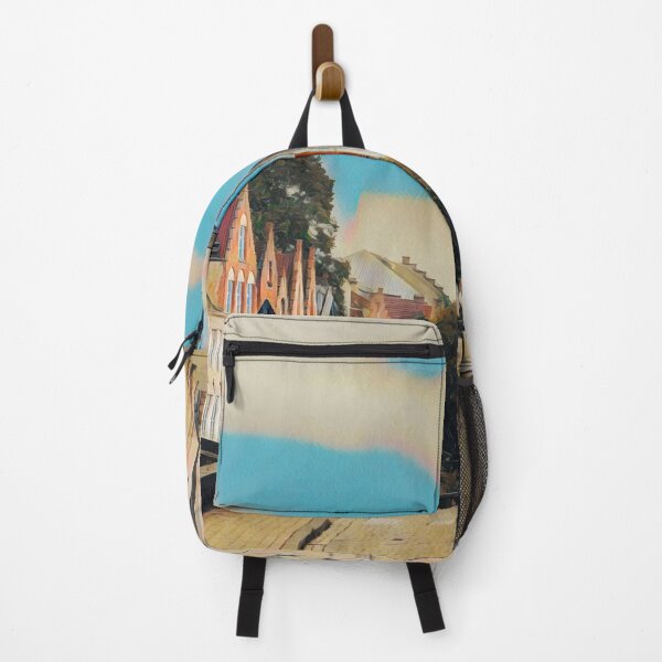 Item preview, Brugge Cityscape designed and sold by Sofia-Draws.