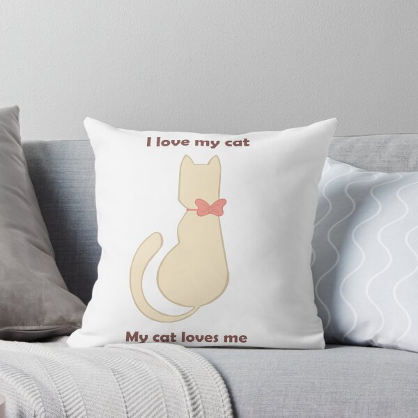 Item preview, I Love My Cat, My Cat Loves Me designed and sold by Sticker--Heaven.