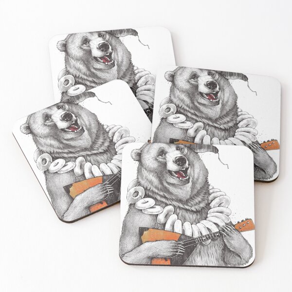 Item preview, bear with balalaika designed and sold by Niti-Niti.