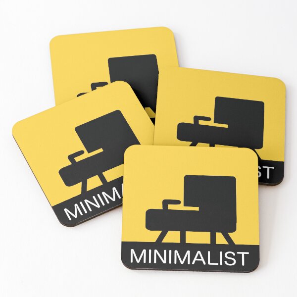 Item preview, Minimalist Icon T-shirt, Chair designed and sold by LanrivArtStudio.