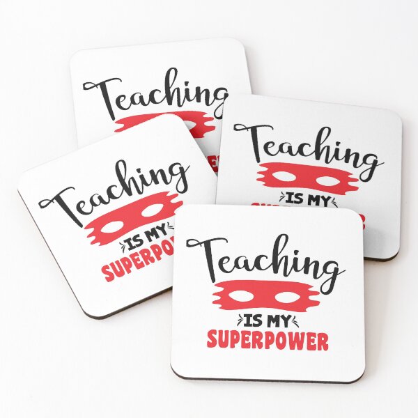 Item preview, Teaching is my superpower designed and sold by oldeck.