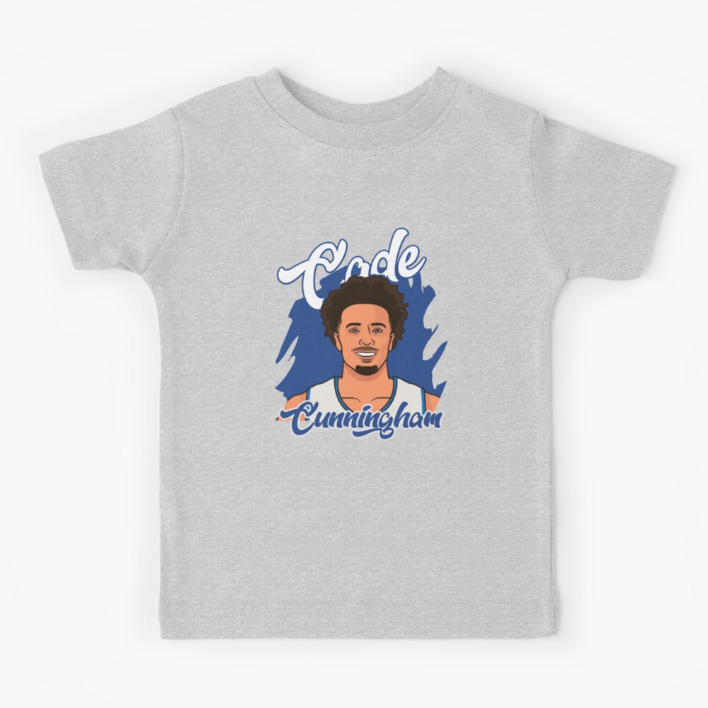 Cade Cunningham Back-To Kids T-Shirt for Sale by RatTrapTees