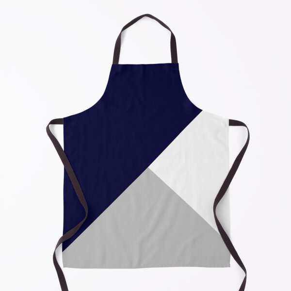 Item preview, Tricolor Navy Blue Silver Gray And White designed and sold by rewstudio.