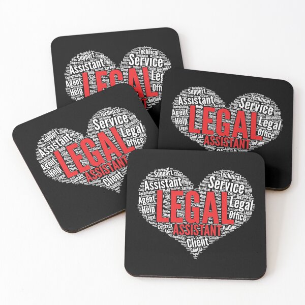 Item preview, Legal assistant Heart Shape Word Cloud Law design designed and sold by theodoros20.