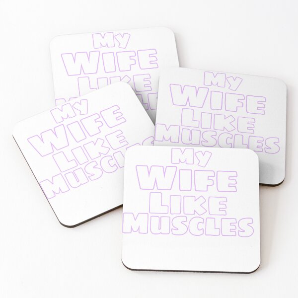 Item preview, My wife like muscles gift designed and sold by salahnewdesign.