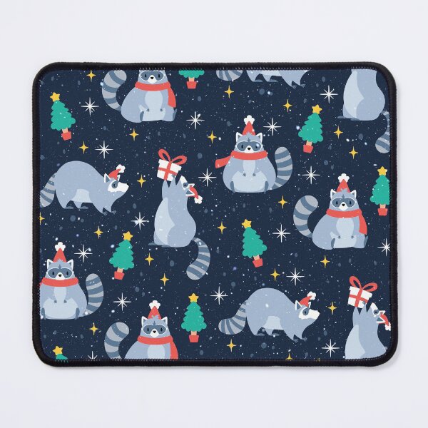 Item preview, Christmas Raccoons designed and sold by LY DESIGN.