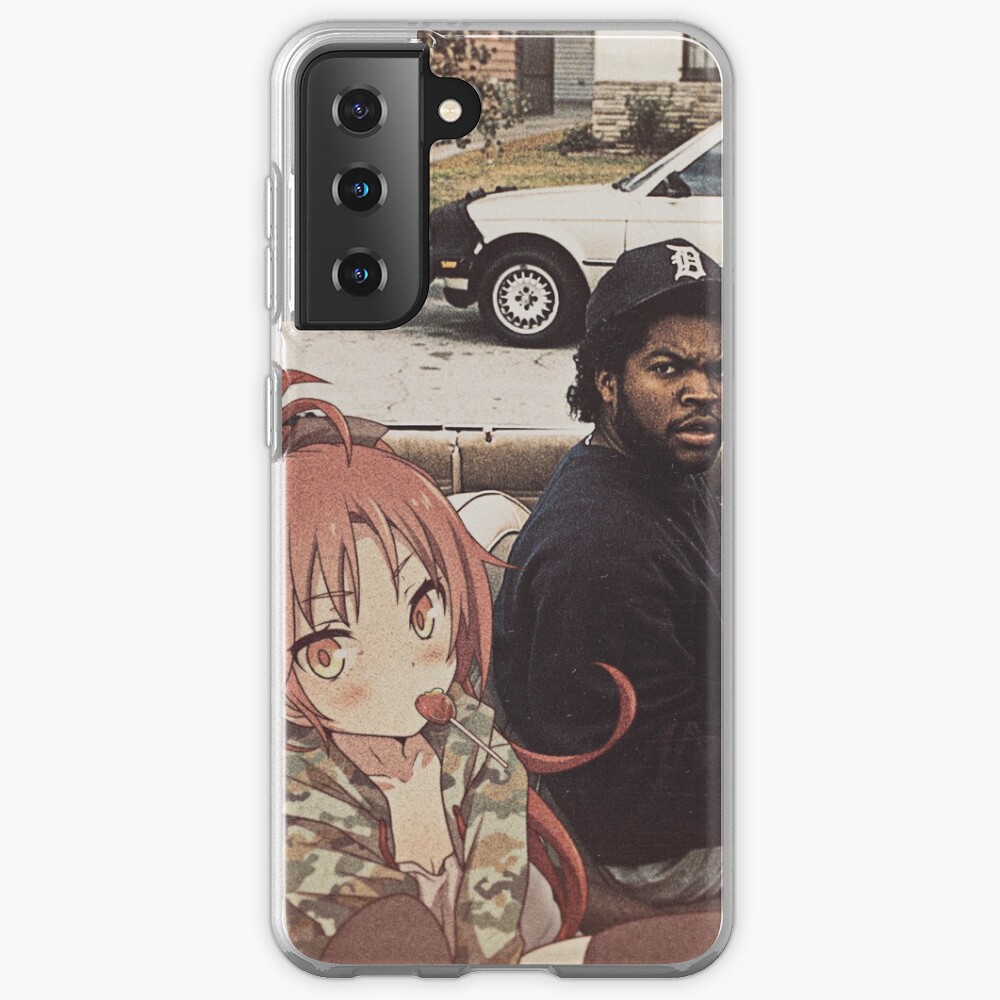 Waifuz n the Hood feat Kyoko Sakura Samsung Galaxy Phone Case