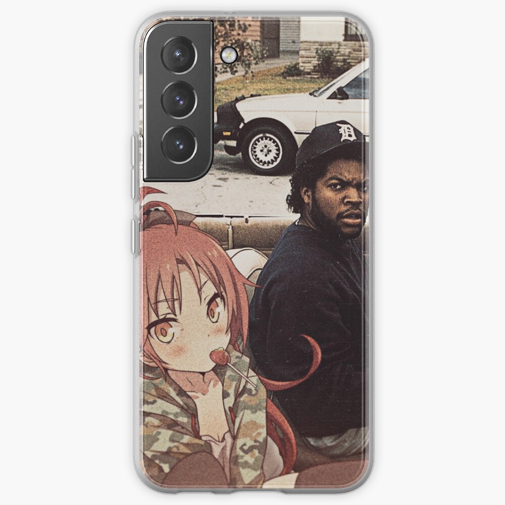 Waifuz n the Hood feat Kyoko Sakura Samsung Galaxy Phone Case