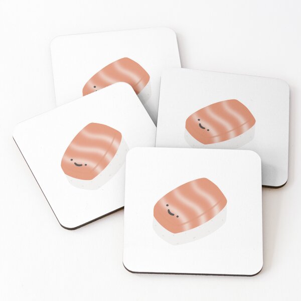 Item preview, salmon sushi  designed and sold by Dengdengstudios.