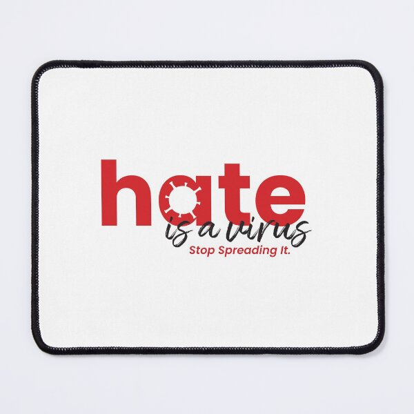 Item preview, Hate Is A Virus Stop AAPI Hate Asian Lives Matter designed and sold by StickerbashCo.