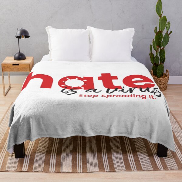 Item preview, Hate Is A Virus Stop AAPI Hate Asian Lives Matter designed and sold by StickerbashCo.
