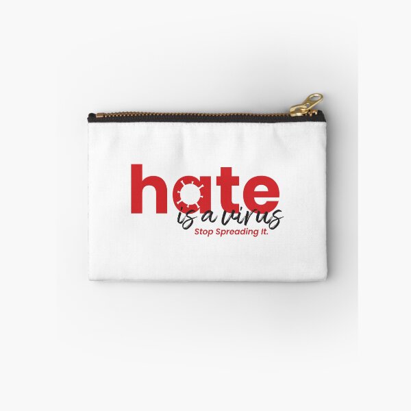 Item preview, Hate Is A Virus Stop AAPI Hate Asian Lives Matter designed and sold by StickerbashCo.