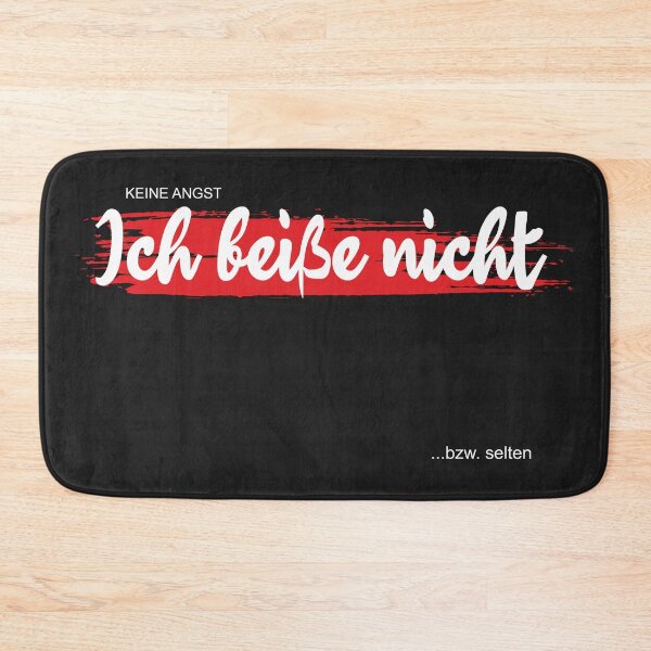 Item preview, Ich beiße nicht, bzw. selten. Witziger frecher Spruch. T-Shirt designed and sold by silentcolors.