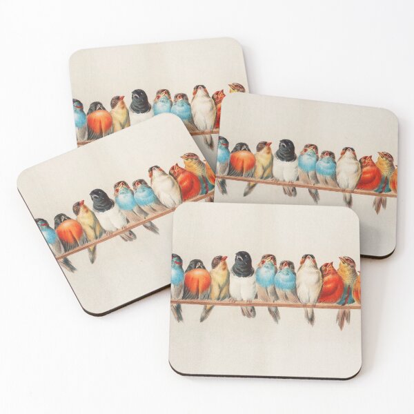 Item preview, Vintage Birds Illustration designed and sold by livianasgifts.