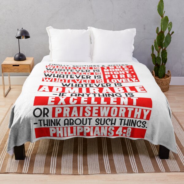 Item preview, Philippians 4:8 designed and sold by plushism.