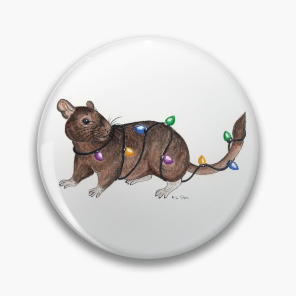 Item preview, Christmas Degu designed and sold by WolfySilver.