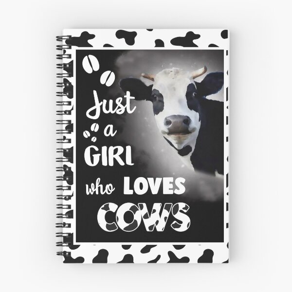 Item preview, Just A Girl Who Loves Cows designed and sold by Midu Roy.