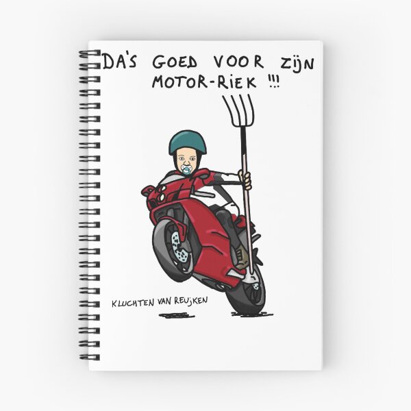 Item preview, Da's goed voor zijn motor-riek - Kluchten Van Reujken designed and sold by reujken.