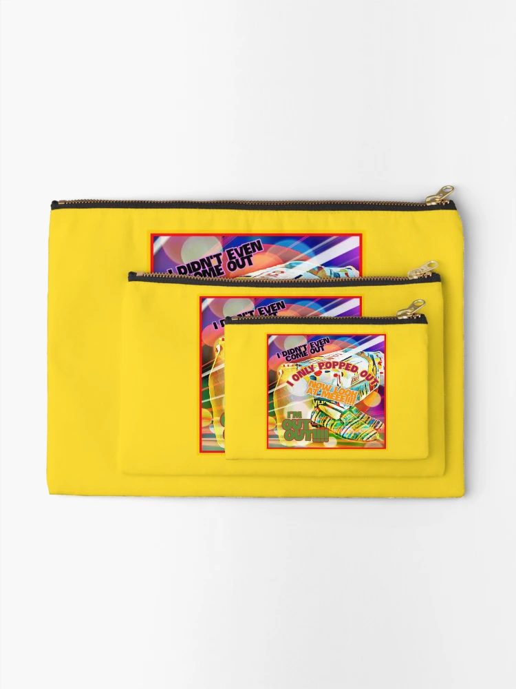 Thumbnail 2 of 4, Zipper Pouch, Out Out!!! designed and sold by RGPdesigns.