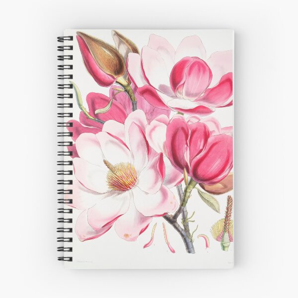 Item preview, Pink Magnolia Vintage Botanical designed and sold by livianasgifts.