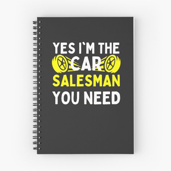 Item preview, Yes i'm the car Salesman you need designed and sold by GoaTeeGram.