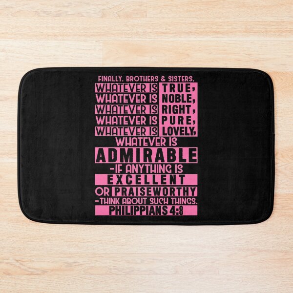 Item preview, Philippians 4:8 designed and sold by plushism.