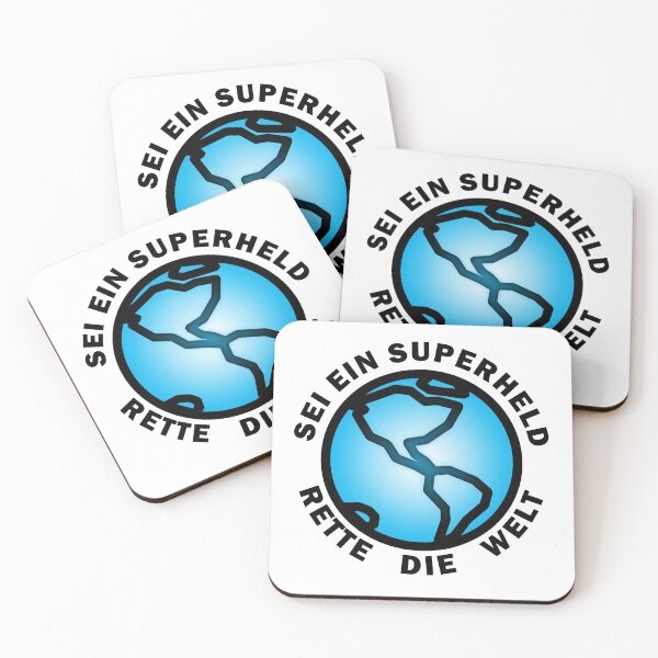 Item preview, Sei Ein Superheld, Rette Die Welt designed and sold by Michelle Ferguson.