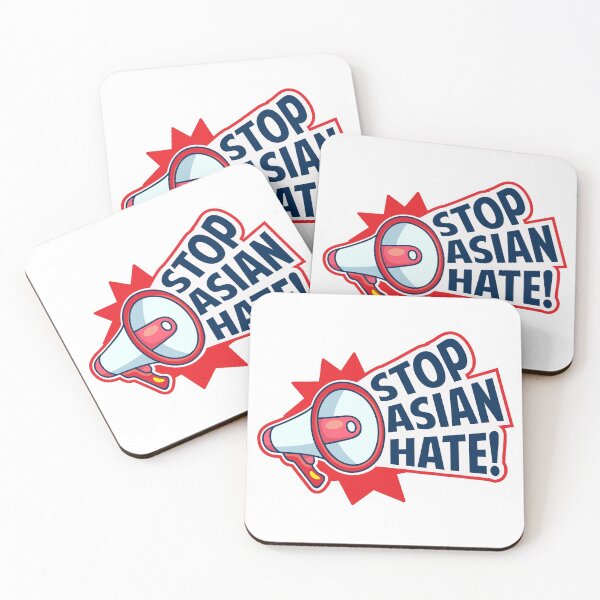 Item preview, Stop Asian American Hate Love Our People Like You Love Our Food designed and sold by StickerbashCo.