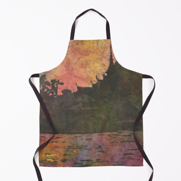 Item preview, Thai Buddhist temple watercolor batik painting designed and sold by rfoxphoto.