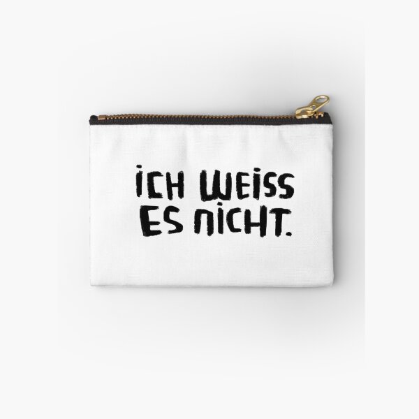 Item preview, idk, Ich weiss es nicht, German Teacher, Learning German, German words designed and sold by badlydrawnbabe.