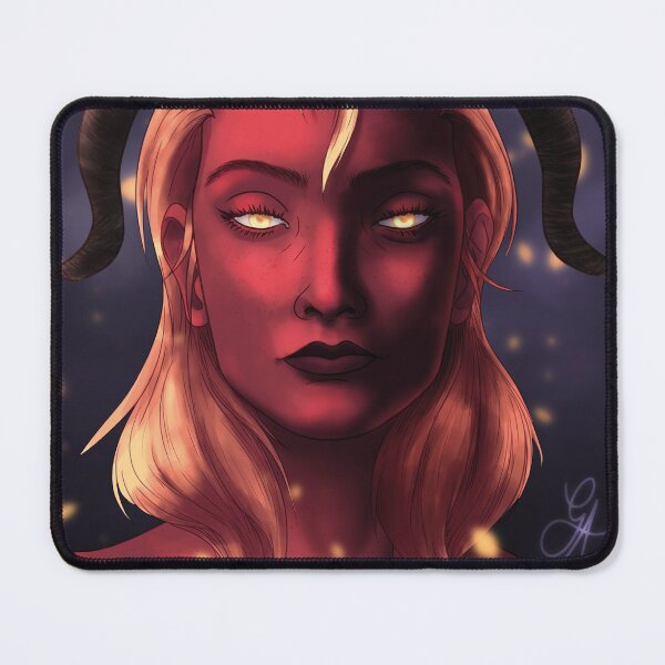 Item preview, Portrait of a demoness with golden eyes  designed and sold by Glayther.